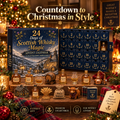 🎁 2026 Scottish Whisky Advent Calendar – 24-Day Festive Blind Box with Whisky-Themed Collectible Figures
