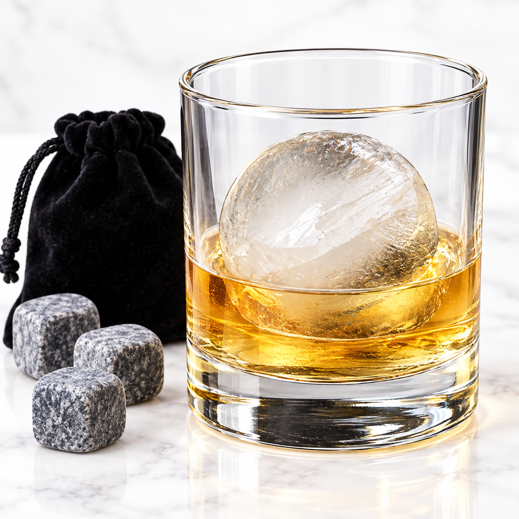 Heavy-Bottom Clear Whiskey Tumbler Glass Sikunuo