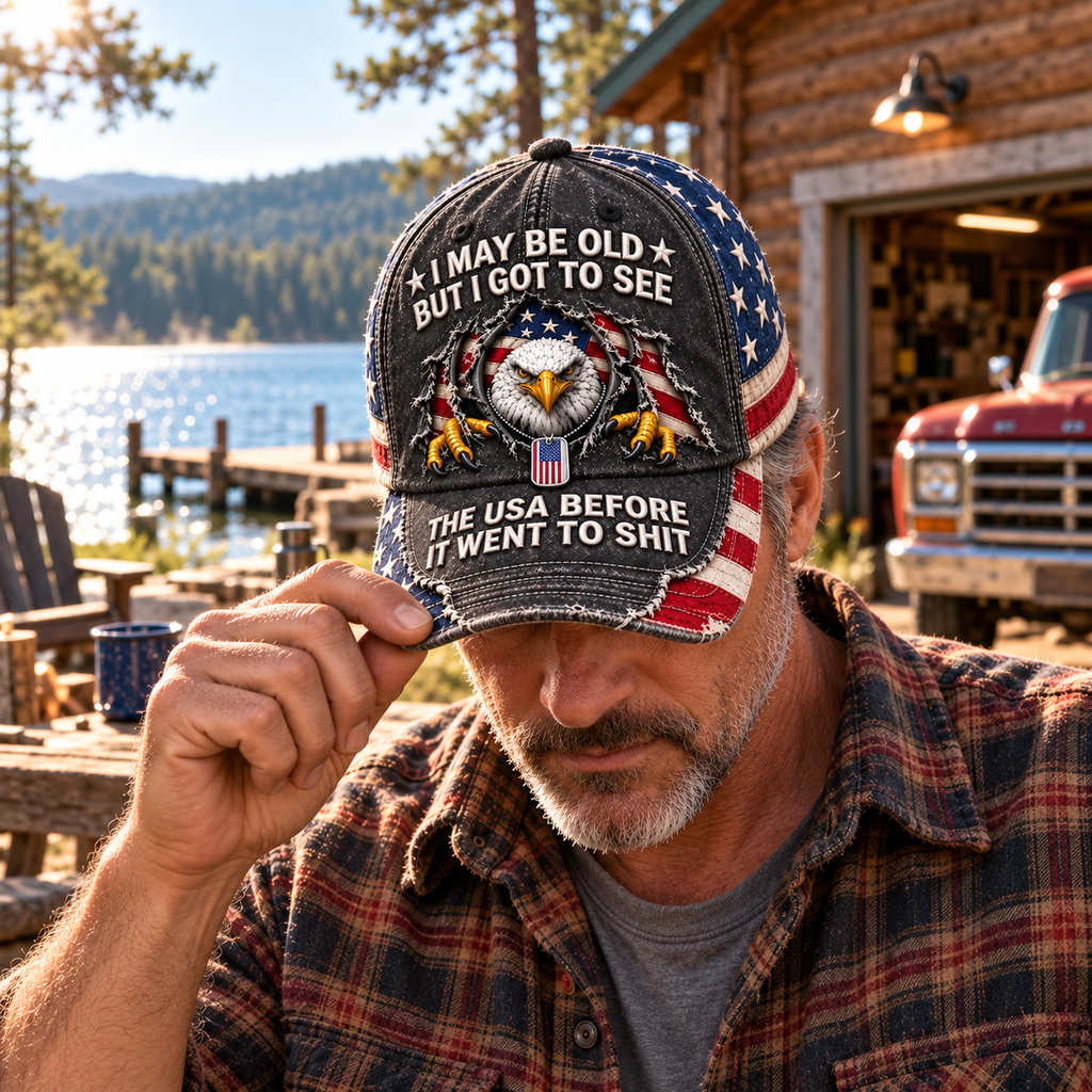 Vintage American Eagle Trucker Hat