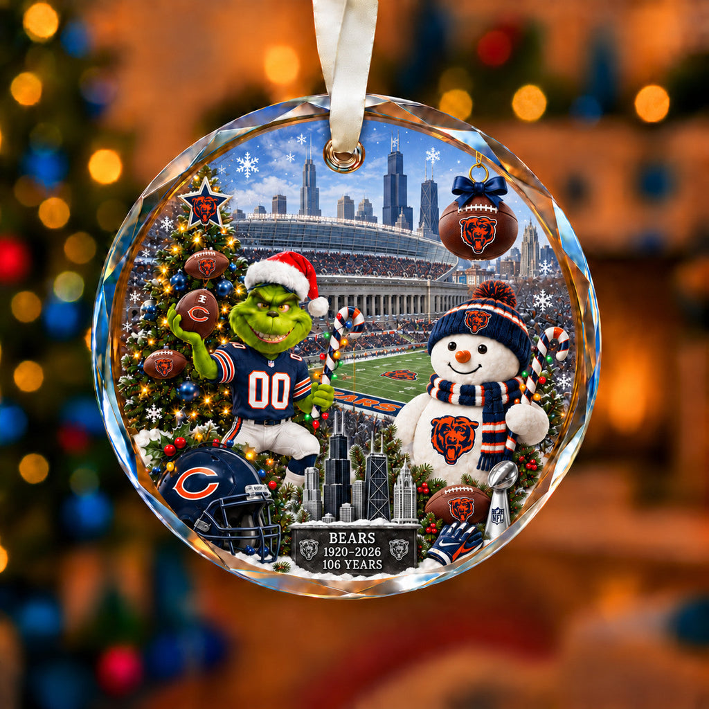 Football Teams Christmas Ornament – Acrylic Keepsake