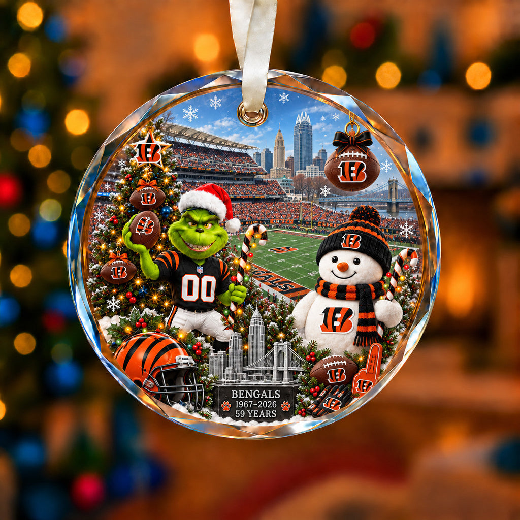 Football Teams Christmas Ornament – Acrylic Keepsake