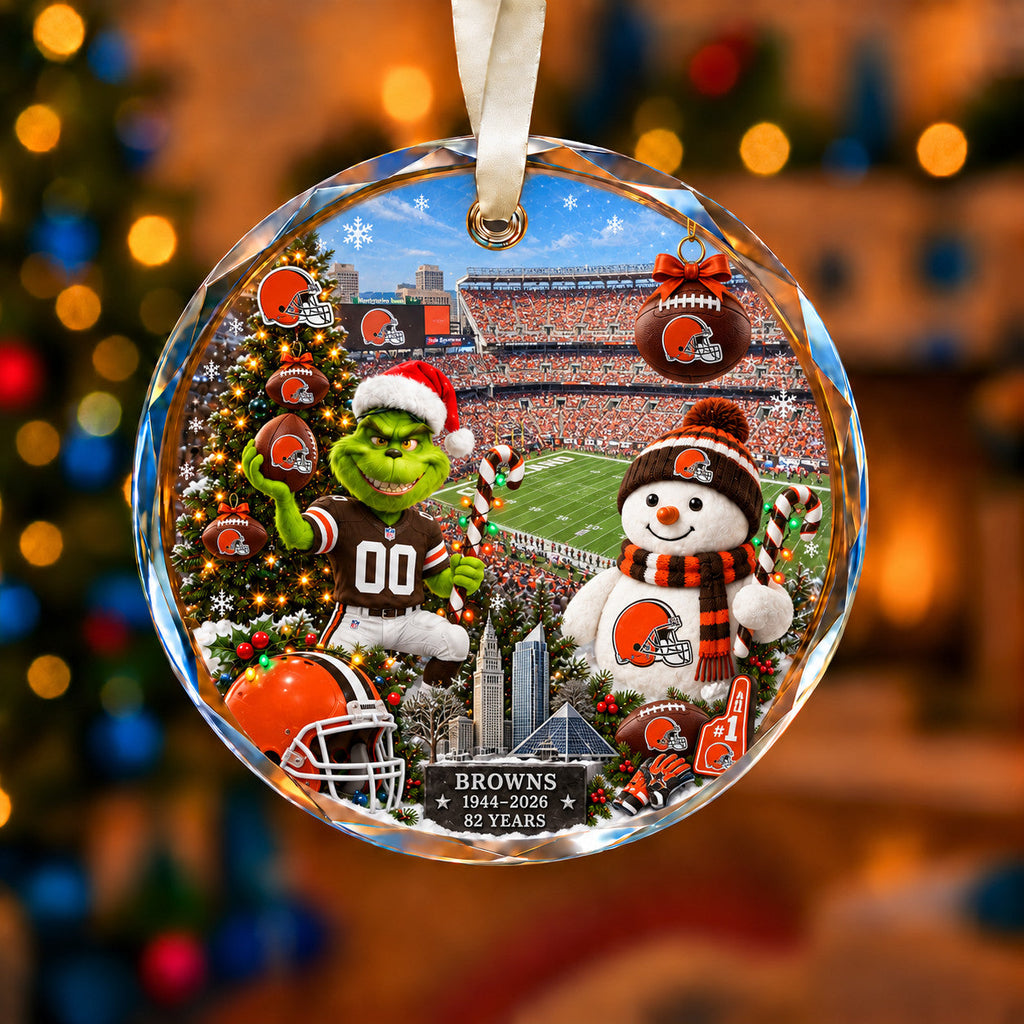 Football Teams Christmas Ornament – Acrylic Keepsake