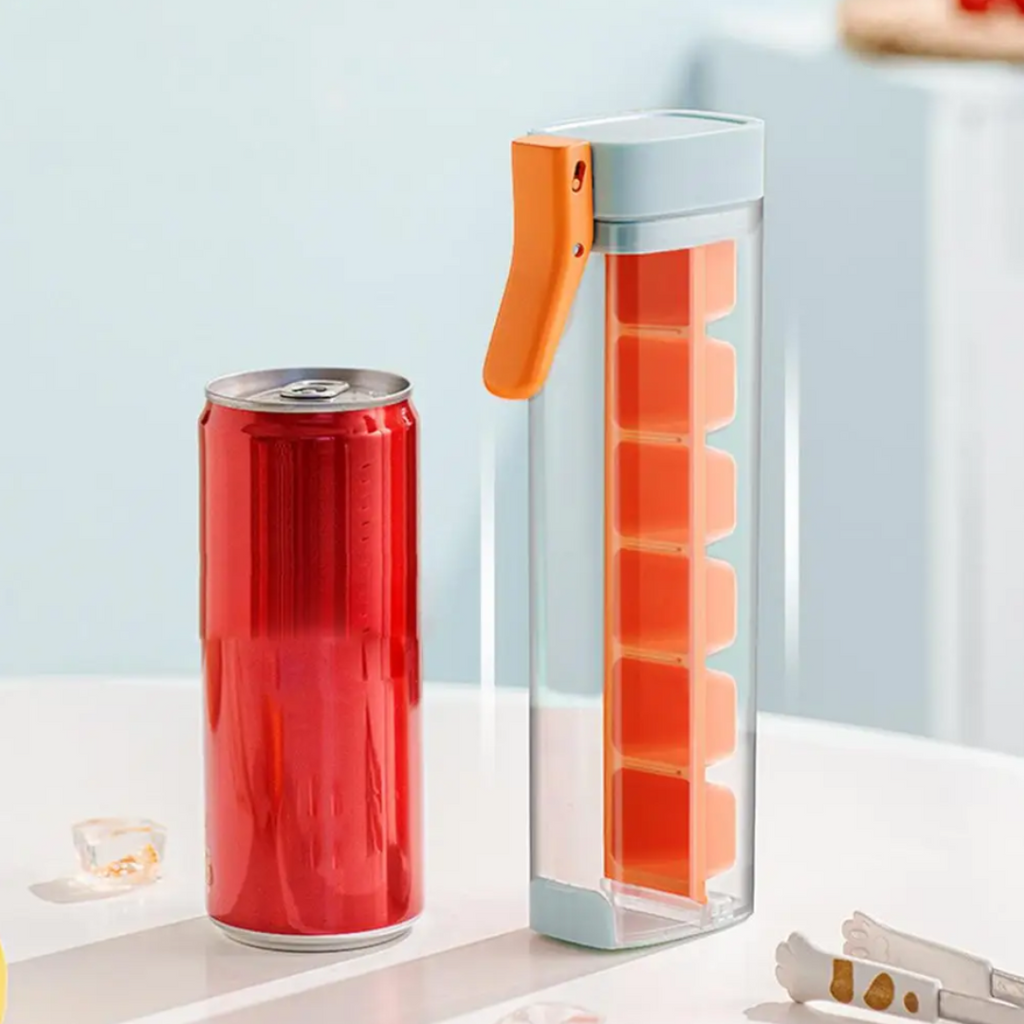 Sikunuo | Touch Deicing Easy Carry 6 Cells Ice Maker