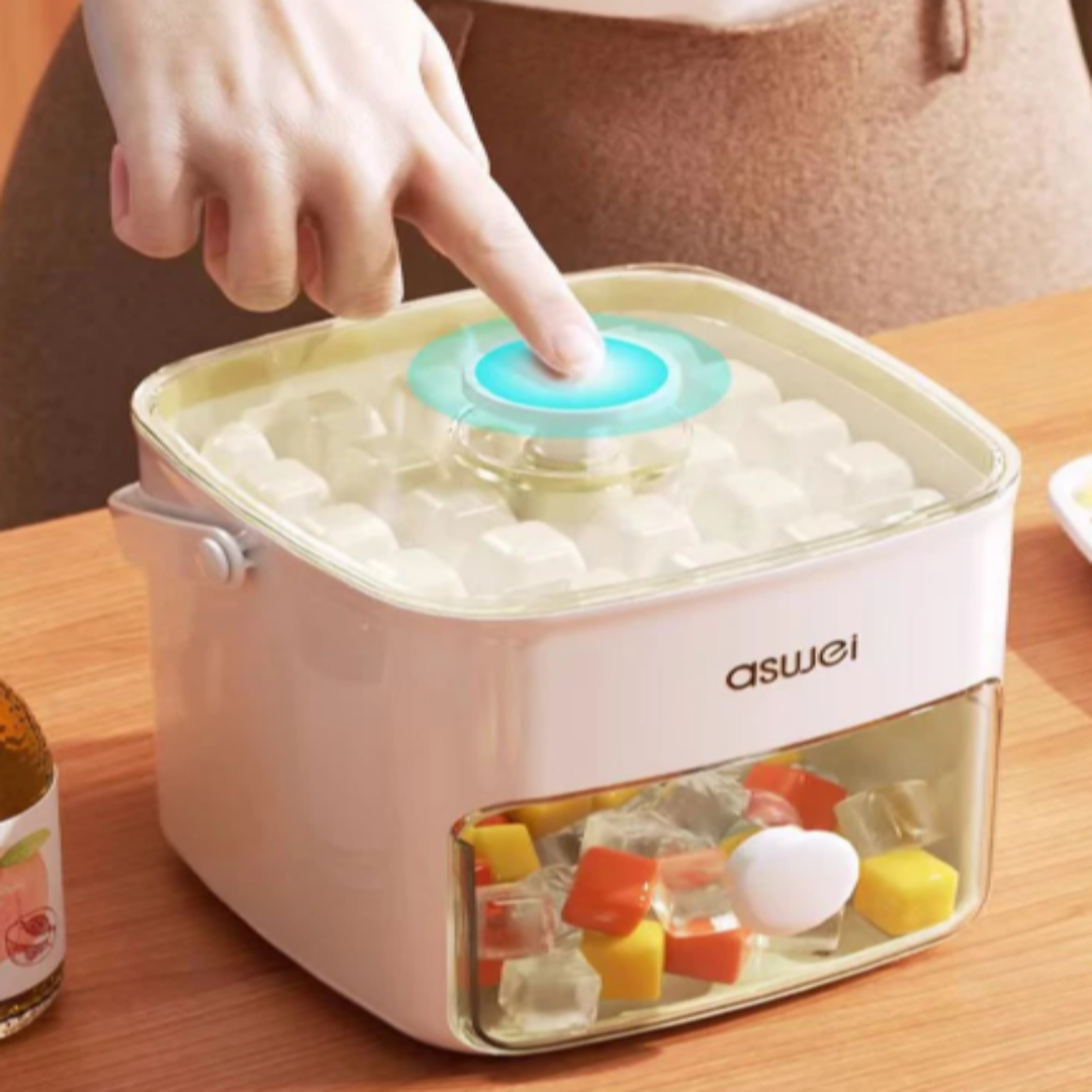 Sikunuo | High Capacity Easy Press Frozen Ice Ball Maker
