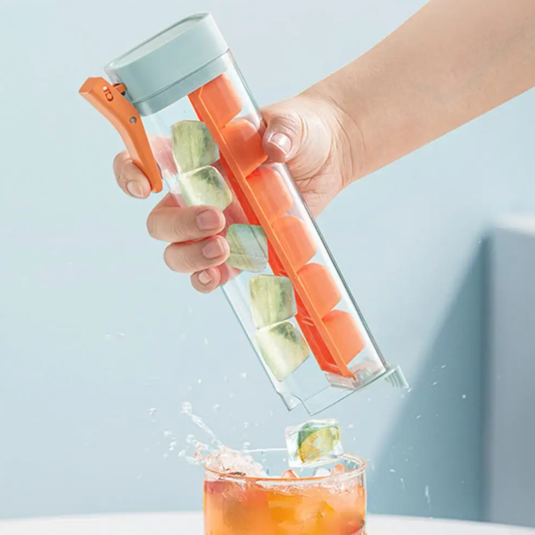Sikunuo | Touch Deicing Easy Carry 6 Cells Ice Maker