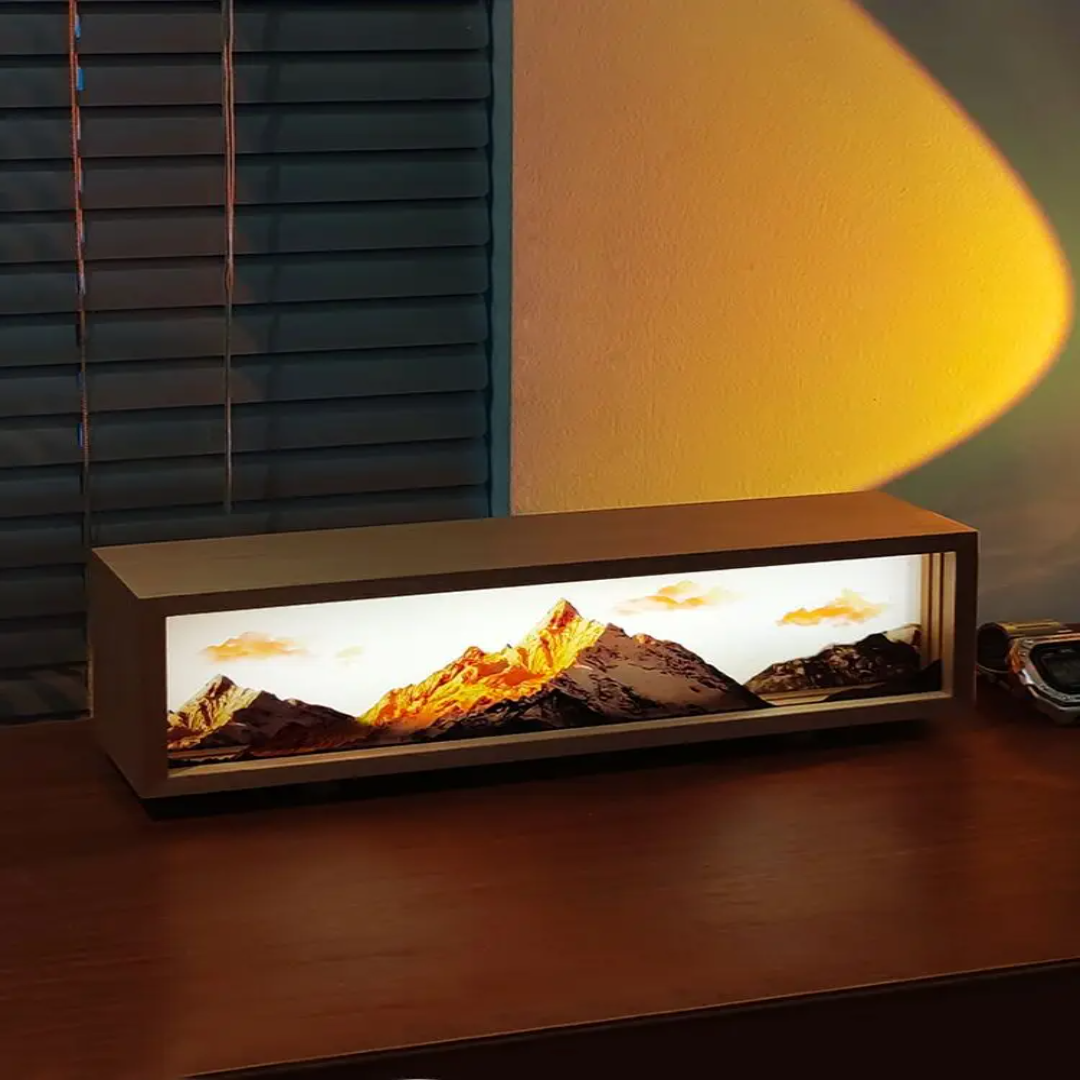 Sikunuo | Dream Aura Interactive Desktop Artsy Canvas Lamp
