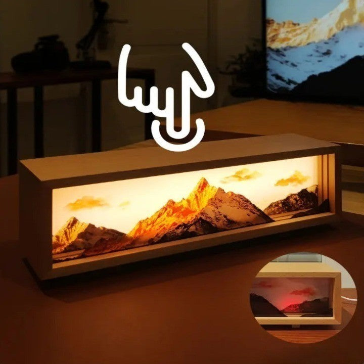 Sikunuo | Dream Aura Interactive Desktop Artsy Canvas Lamp