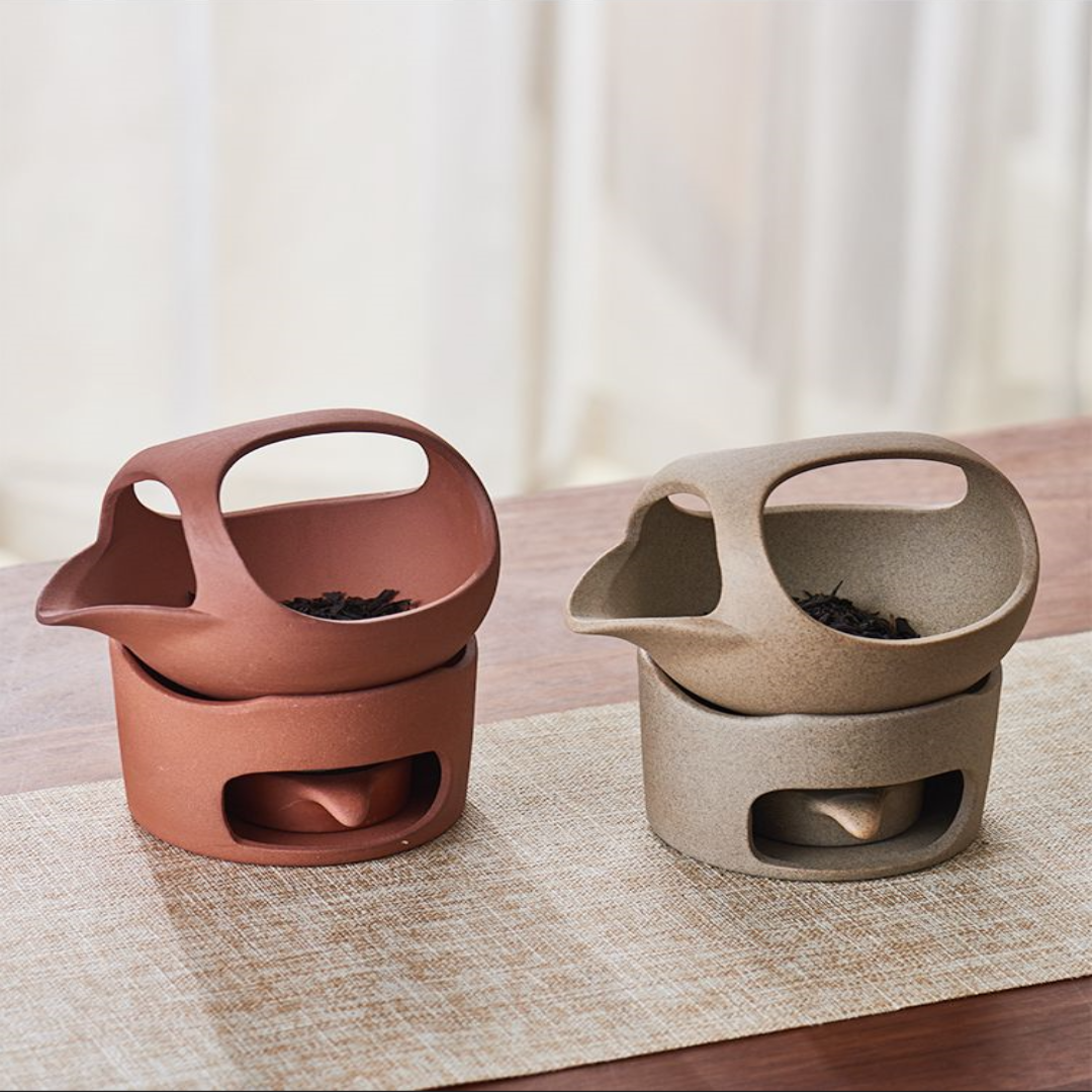 Sikunuo | Japanese Style Simple Candle Tea Warmer Pot