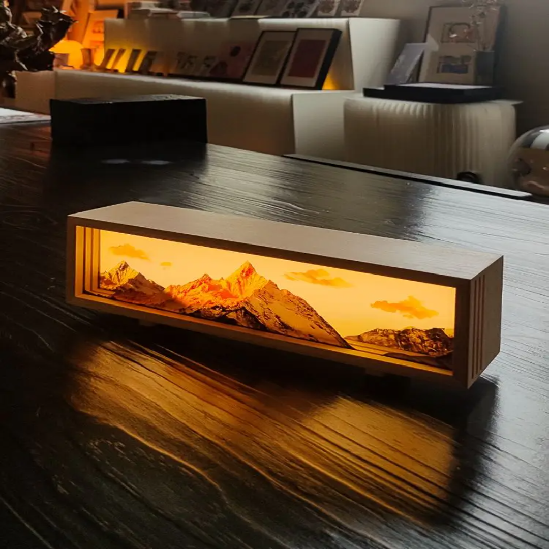 Sikunuo | Dream Aura Interactive Desktop Artsy Canvas Lamp