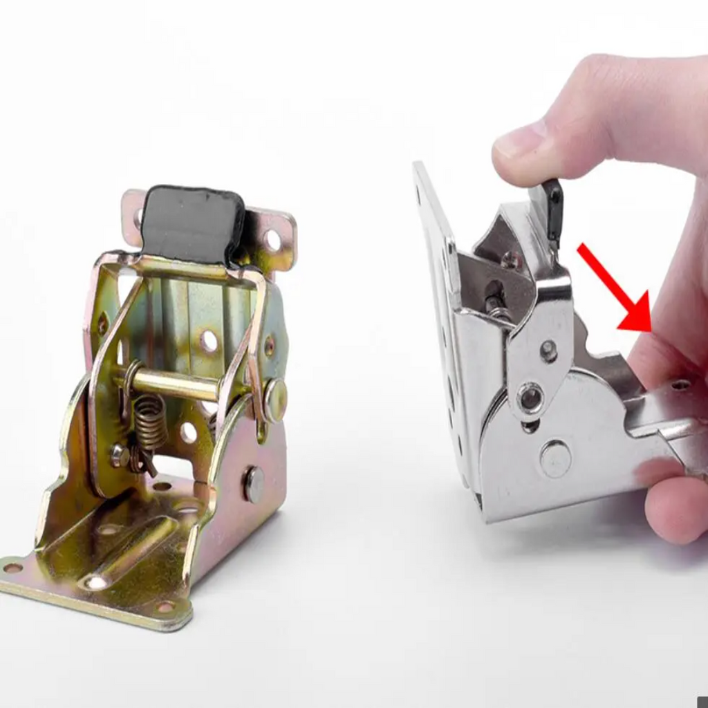 Sikunuo | 2Pcs Foldable Self-Locking Hinges