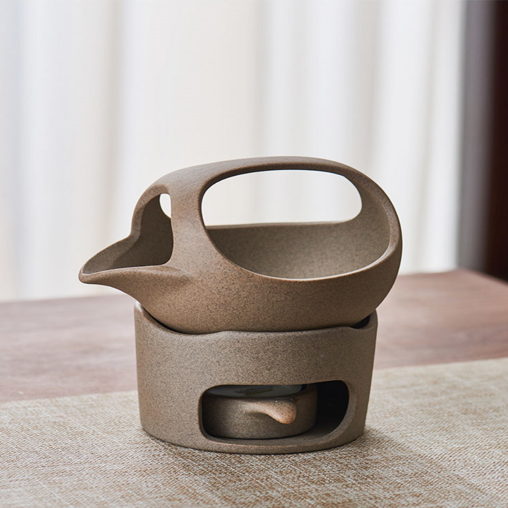 Sikunuo | Japanese Style Simple Candle Tea Warmer Pot