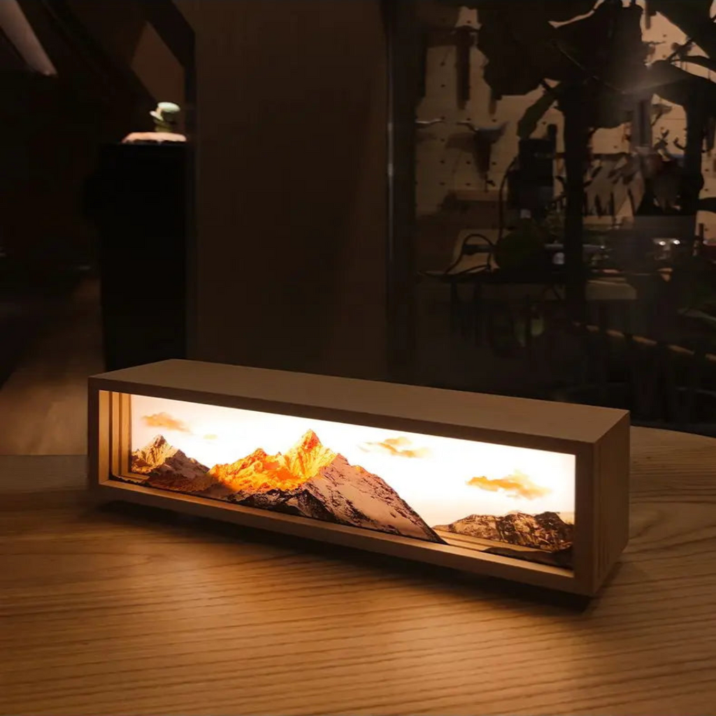 Sikunuo | Dream Aura Interactive Desktop Artsy Canvas Lamp