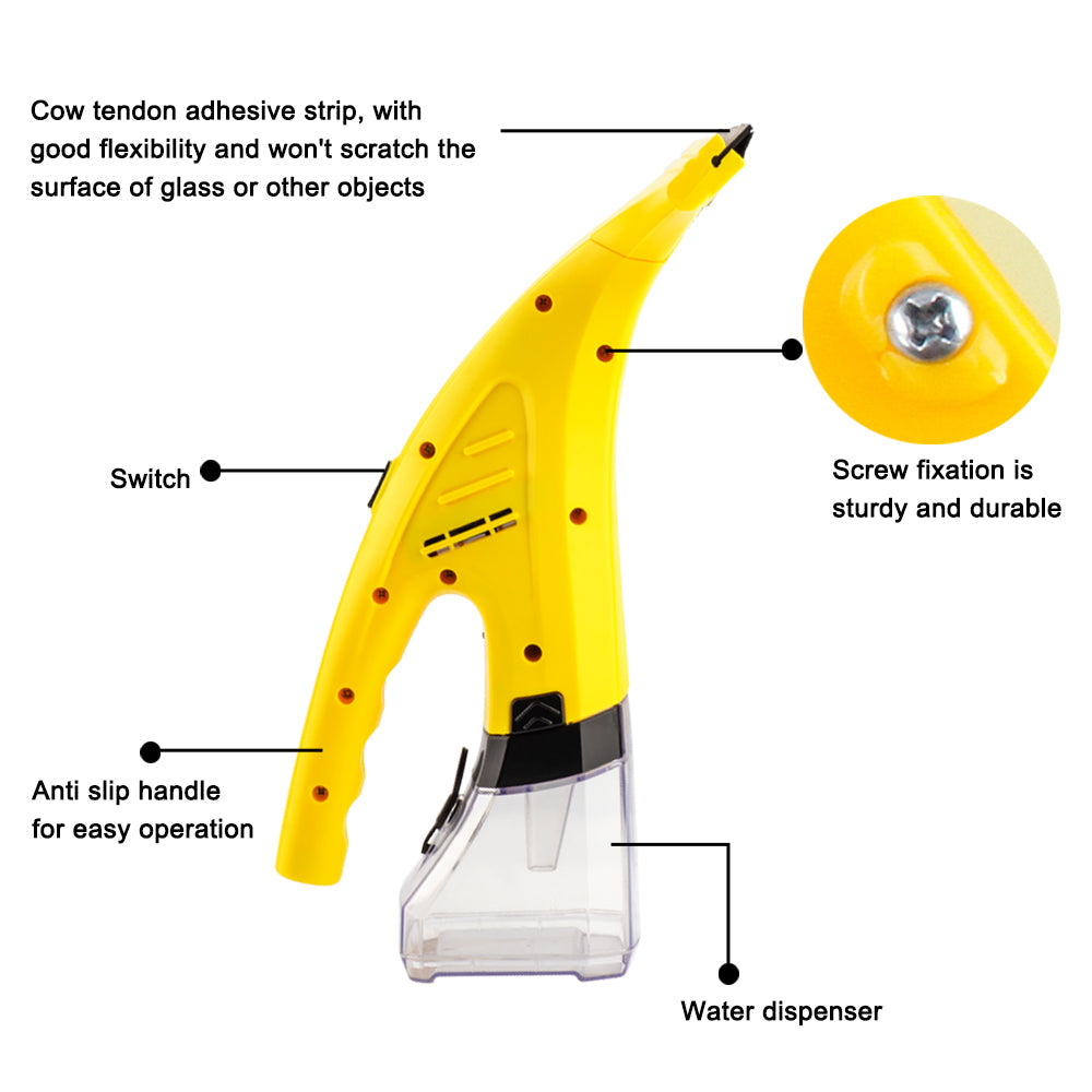 Sikunuo | Cordless Automatic Rechargeable Window Cleaner