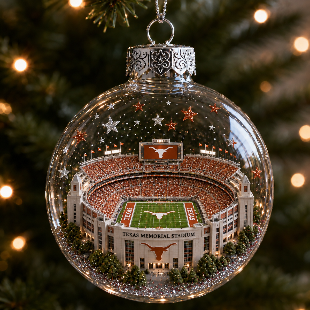 College Football Stadium Christmas Ornament Collection
