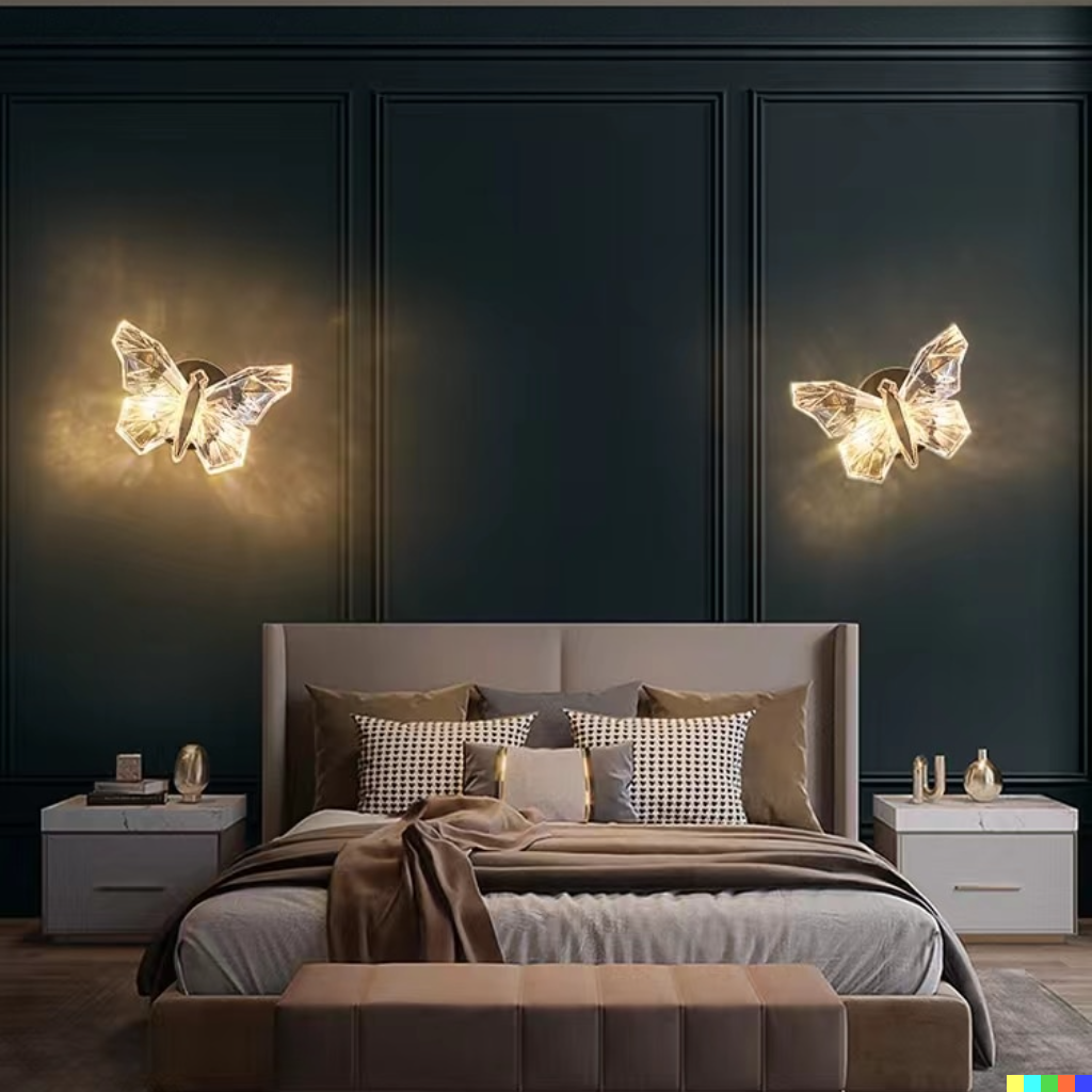 Sikunuo | Nordic Butterfly Wall Lamp