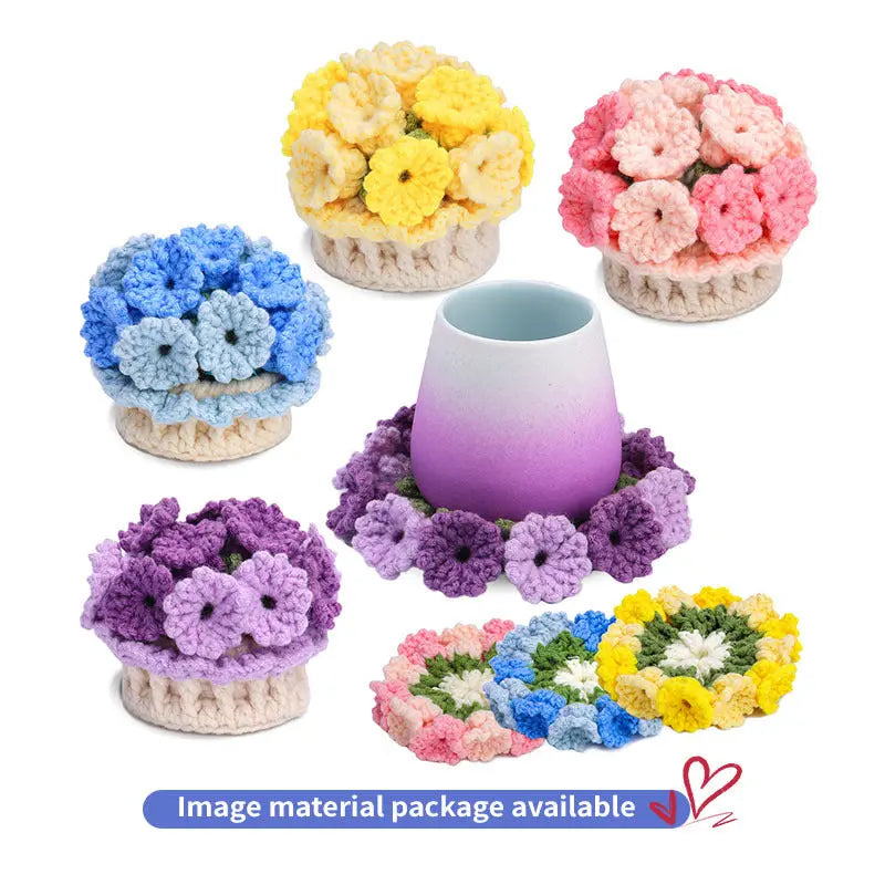 Sikunuo | DIY Coaster Set – Create Unique Floral Designs Yourself