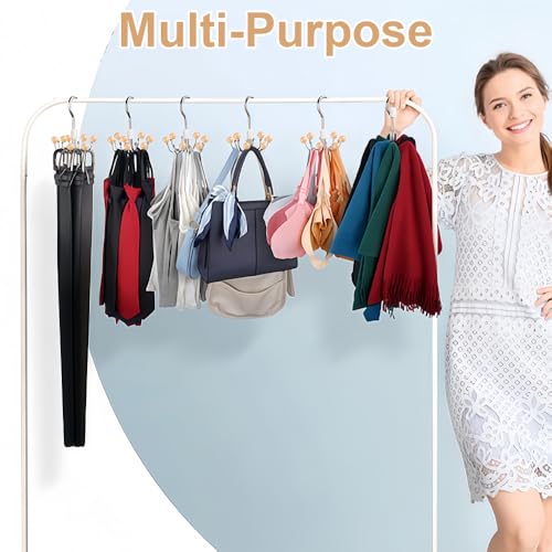 Multipurpose 360° Swivel Closet Hangers 5 Pack Set