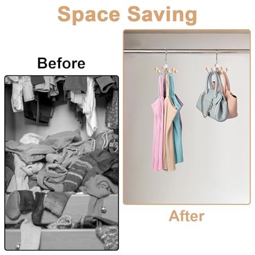 Multipurpose 360° Swivel Closet Hangers 5 Pack Set
