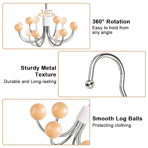 Multipurpose 360° Swivel Closet Hangers 5 Pack Set