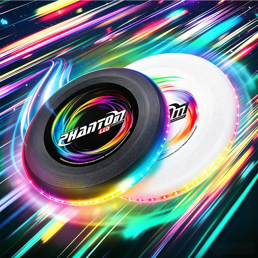 8.85'' LED Flying Disc with 13 Dynamic Light Modes
