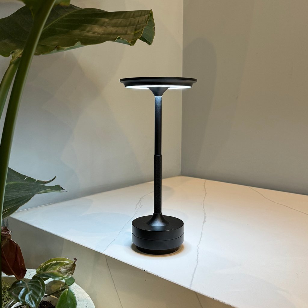 Aluminum LED Cordless Rechargeable Table Desk Lamp