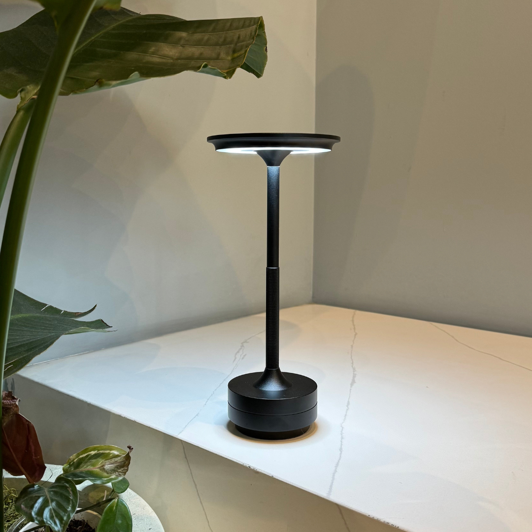 Aluminum LED Cordless Rechargeable Table Desk Lamp