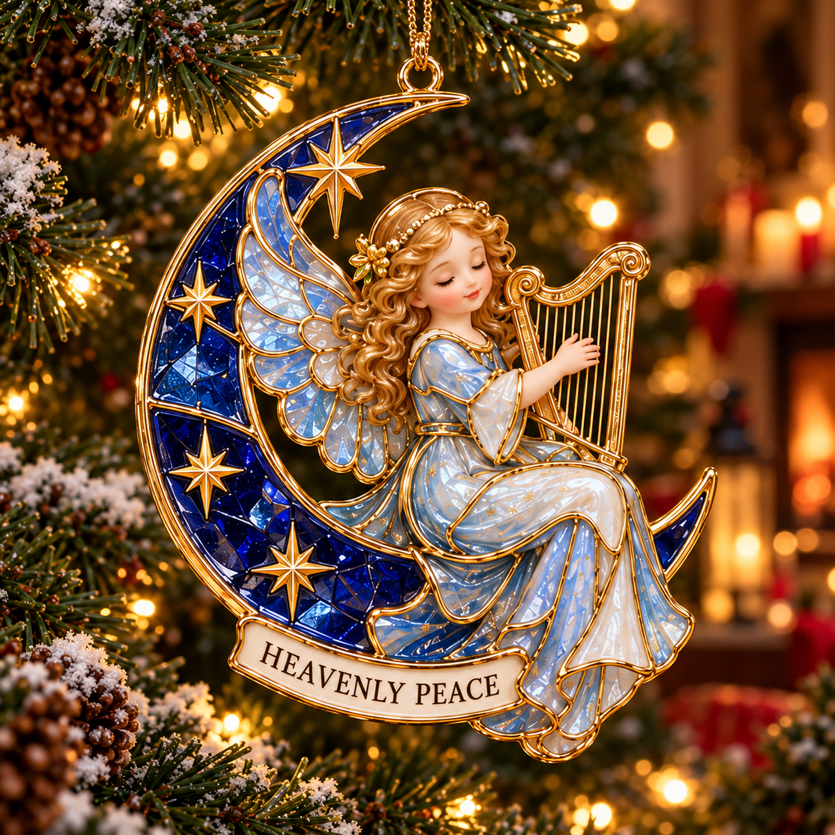 Blessings Christmas Angel Ornaments