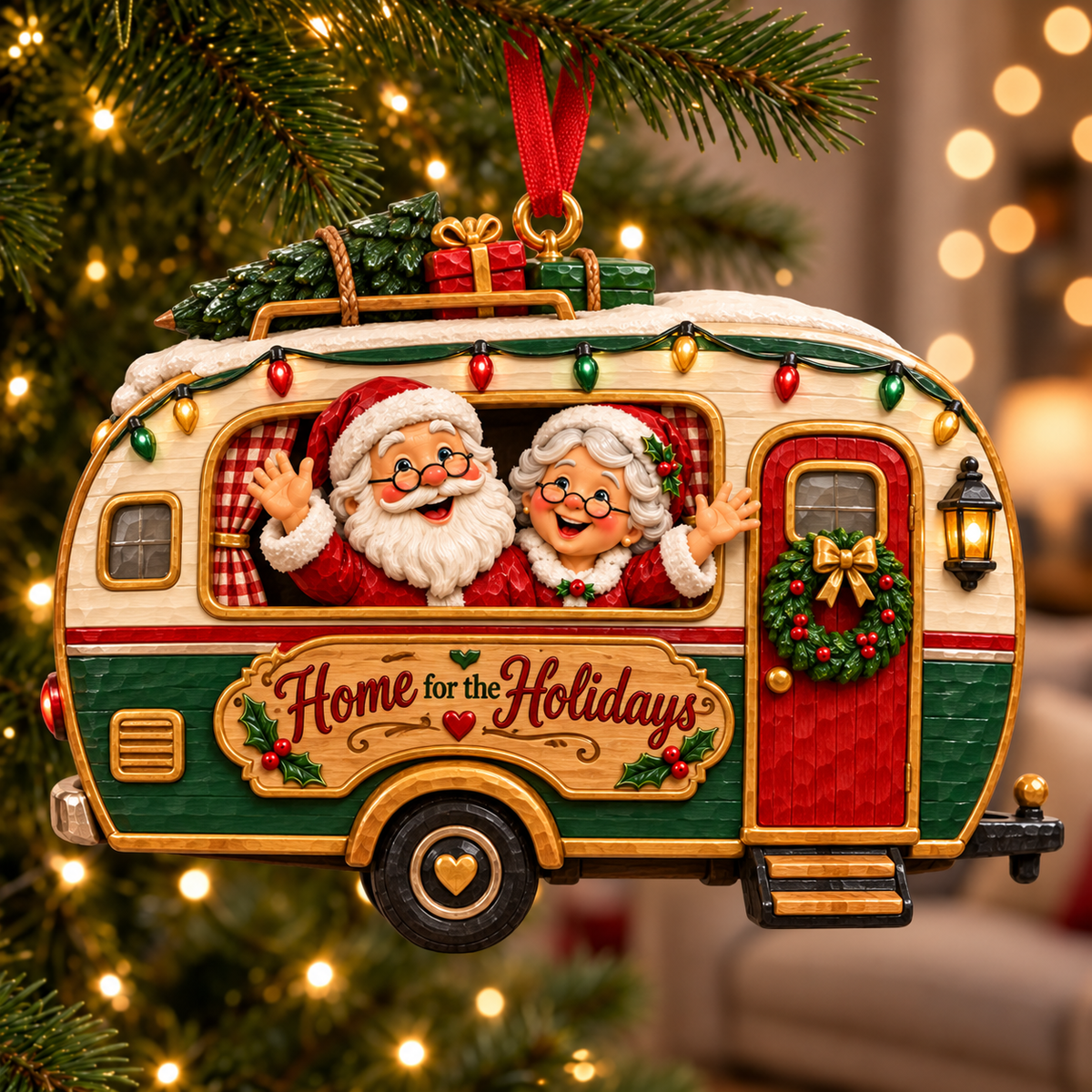 Santa & Mrs. Claus Christmas Keepsakes