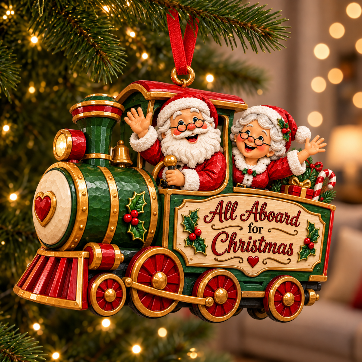 Santa & Mrs. Claus Christmas Keepsakes