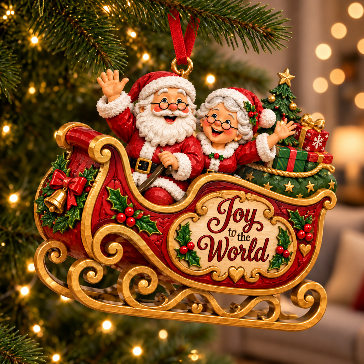 Santa & Mrs. Claus Christmas Keepsakes