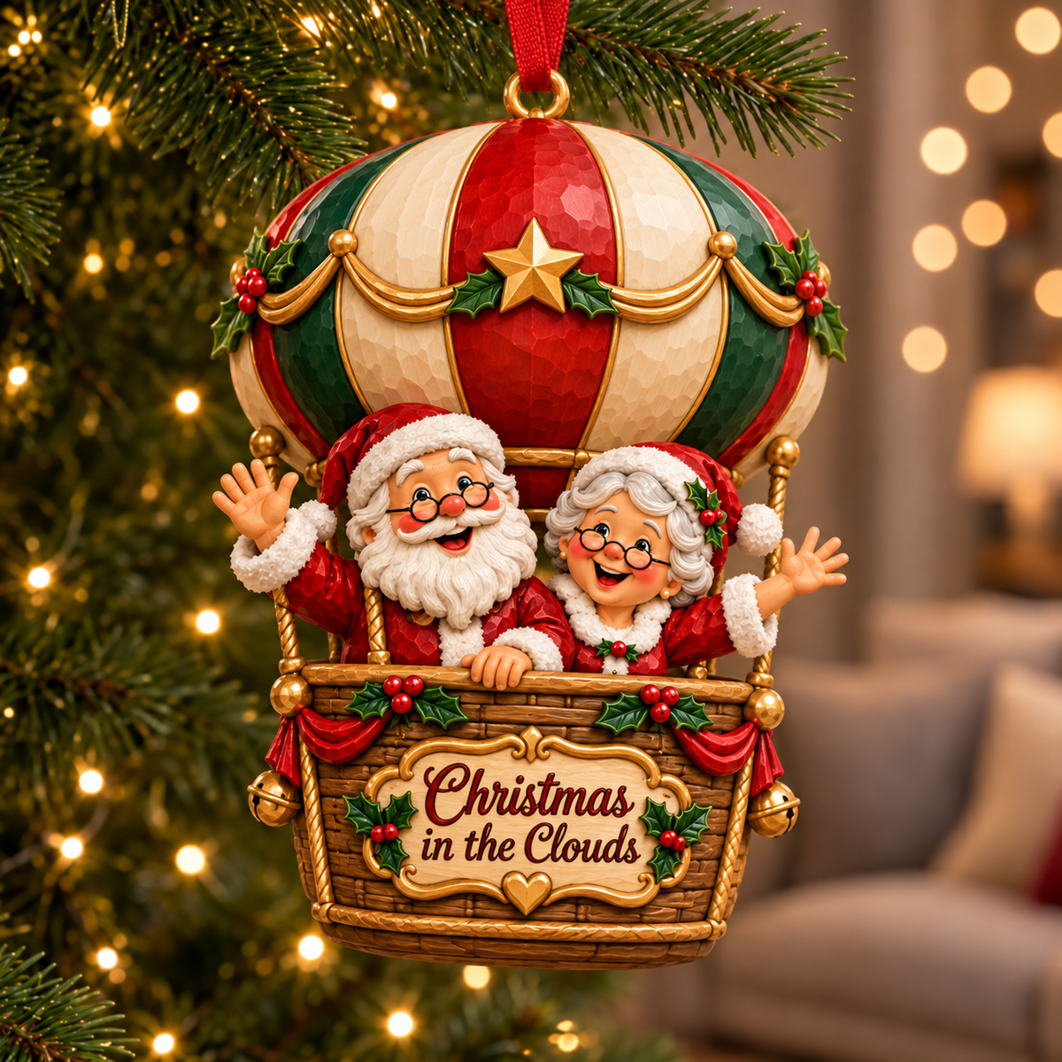 Santa & Mrs. Claus Christmas Keepsakes