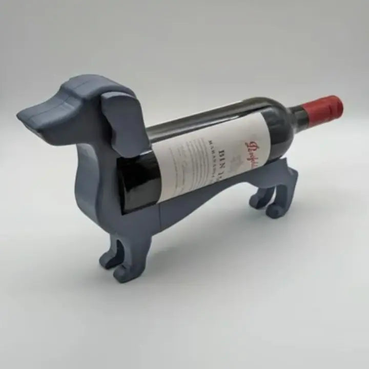 Sikunuo | Dachshund Wine Bottle Holder – Unique, Decorative Wine Holder