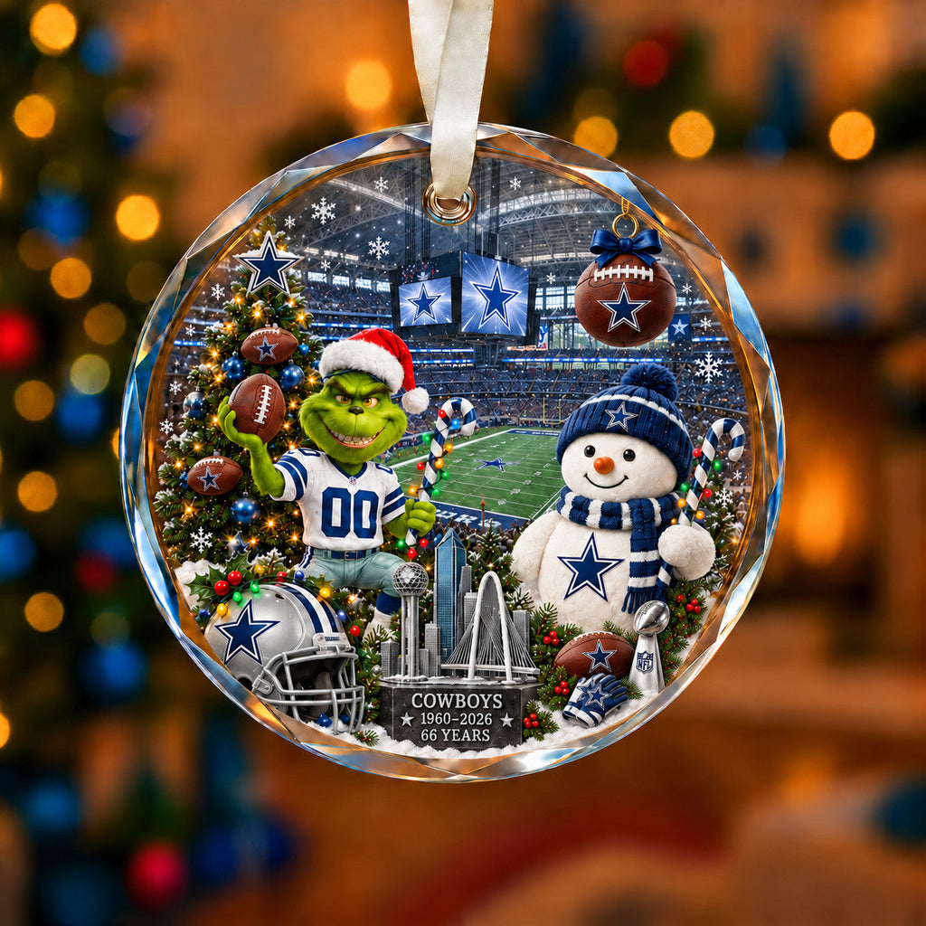 Football Teams Christmas Ornament – Acrylic Keepsake