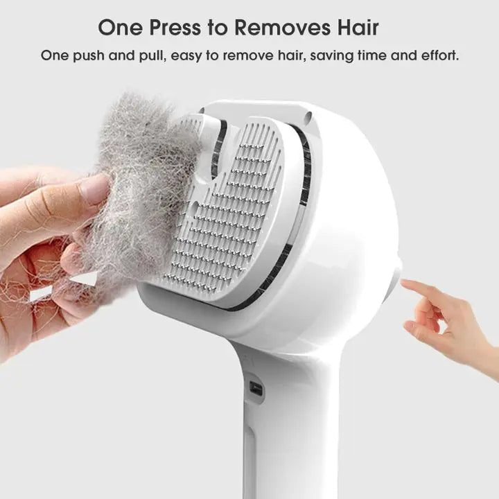 Sikunuo | Steam Hair Removal Comb – Fur Care Brush for Pets