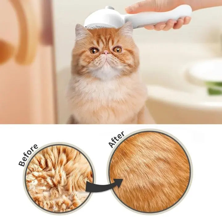 Sikunuo | Steam Hair Removal Comb – Fur Care Brush for Pets