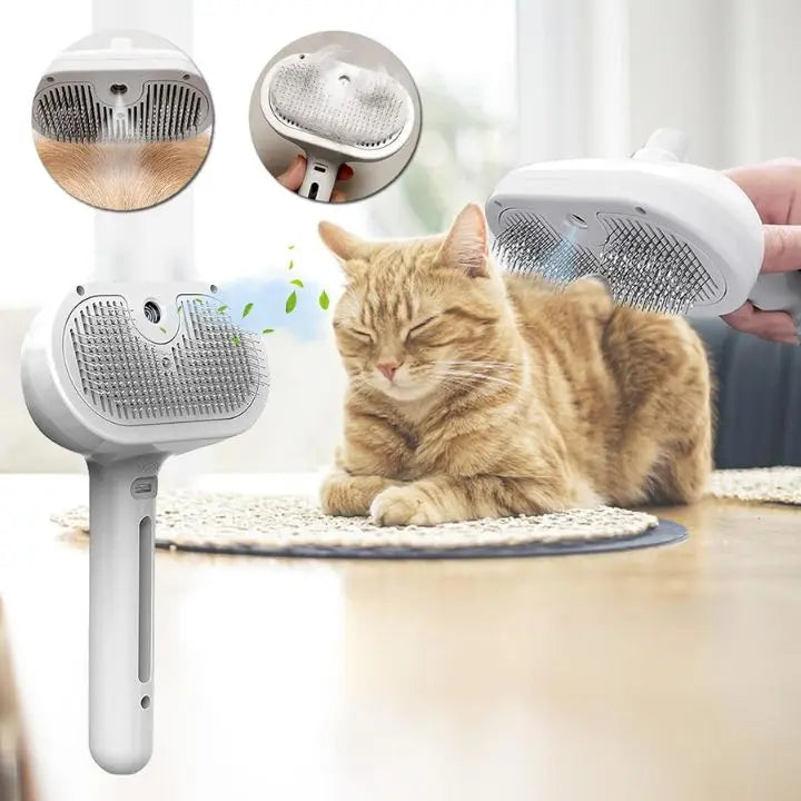Sikunuo | Steam Hair Removal Comb – Fur Care Brush for Pets