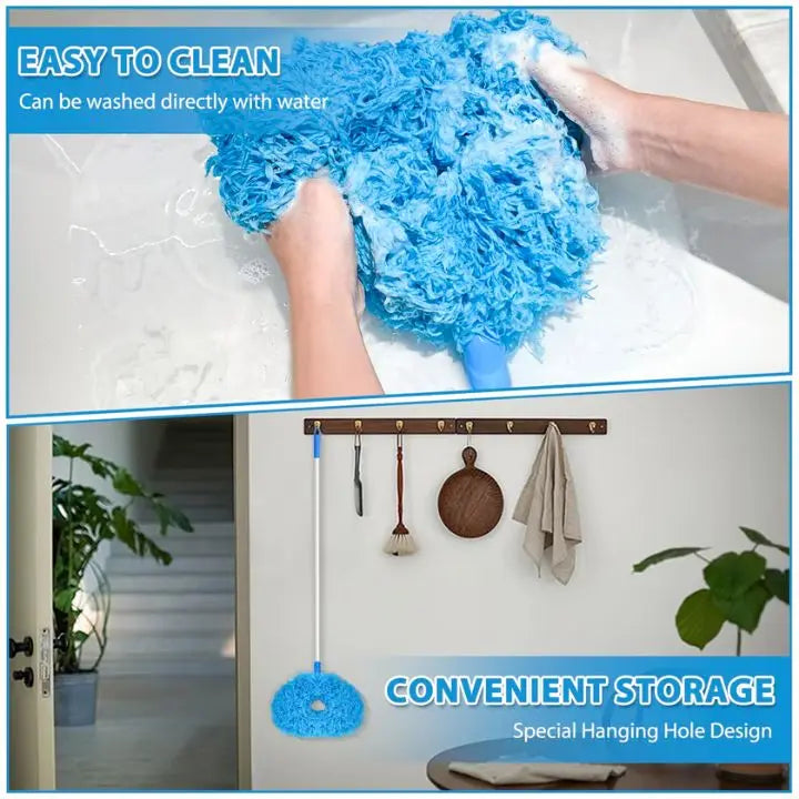 Sikunuo | Ceiling dust brush with telescopic – Clean flexibly & safely