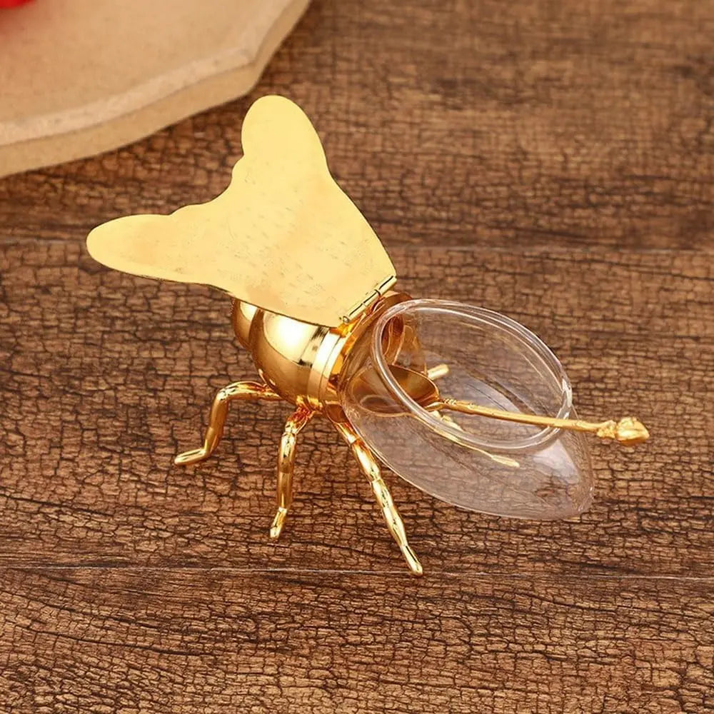 Sikunuo | Decorative Bee Honey Jar – Sweet Elegance for Your Home