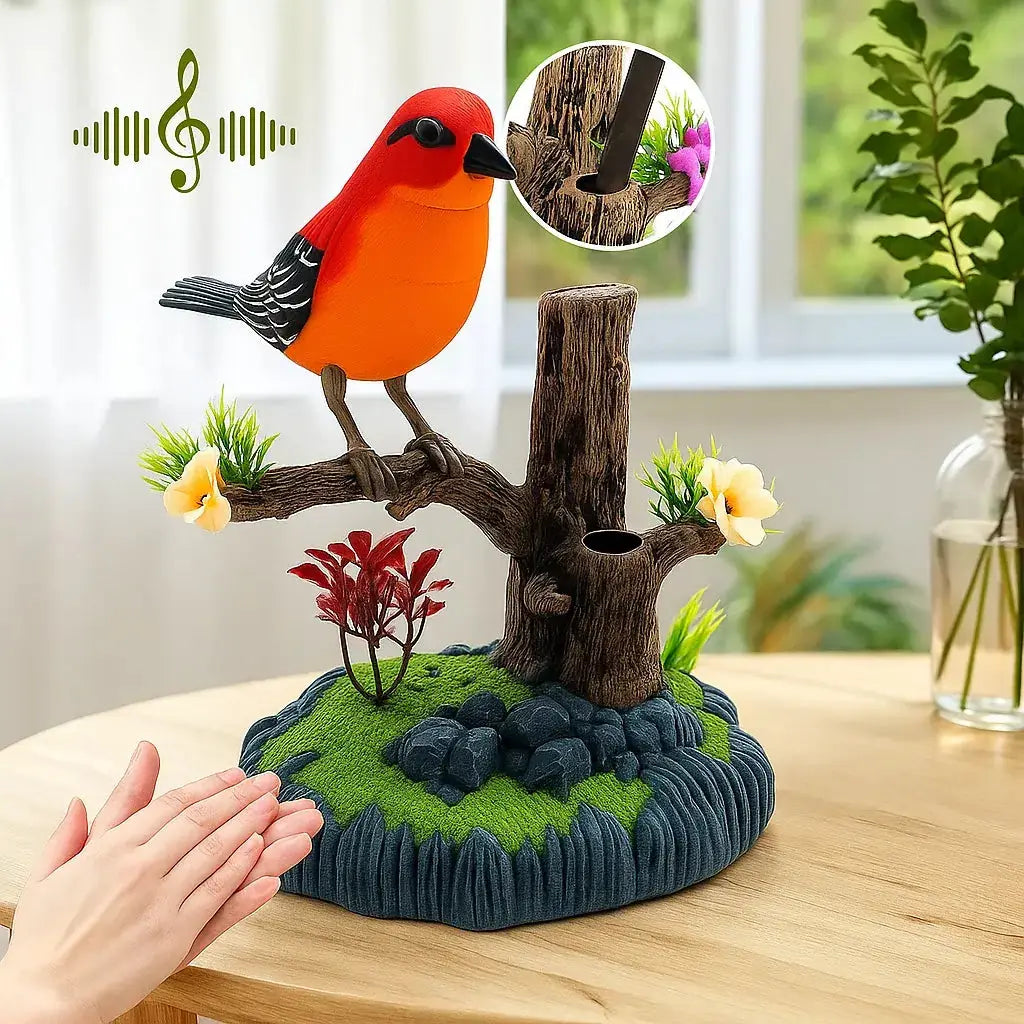 Sikunuo | Decorative bird with voice activation and natural sound
