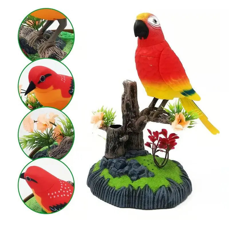 Sikunuo | Decorative bird with voice activation and natural sound