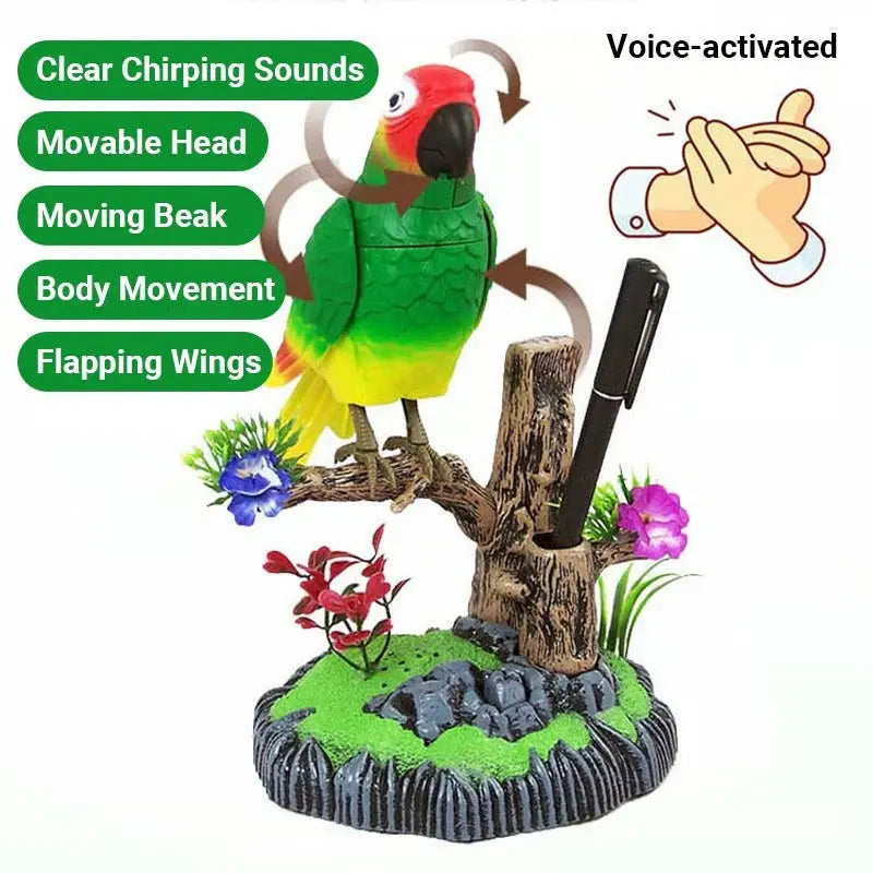 Sikunuo | Decorative bird with voice activation and natural sound