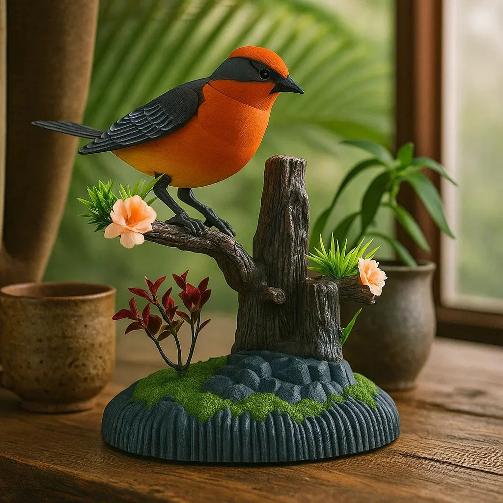 Sikunuo | Decorative bird with voice activation and natural sound