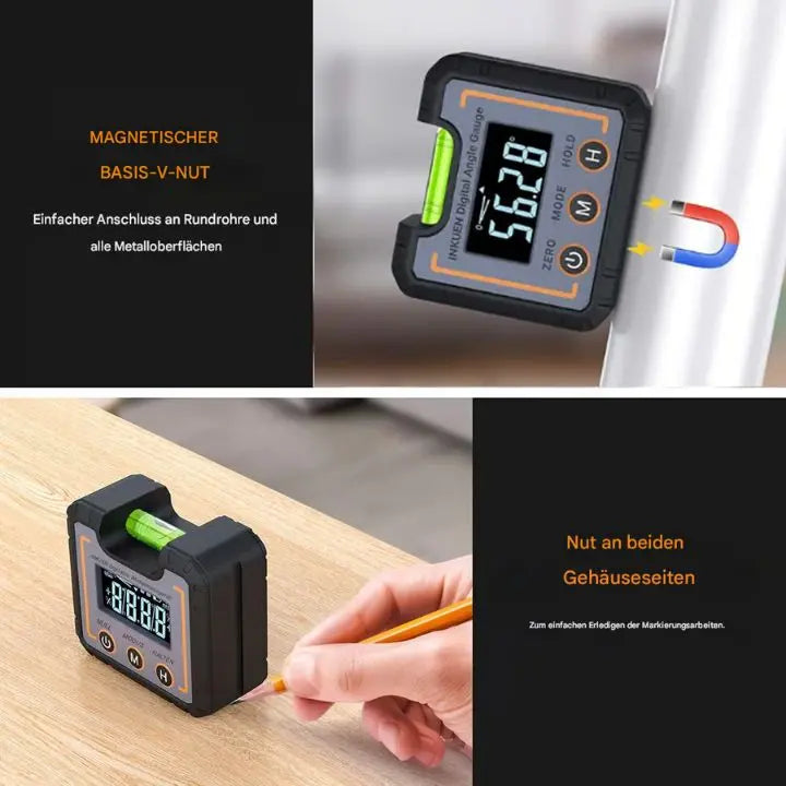 Sikunuo | Digital PRedractor 0-360° – Precise & with Magnetic Base