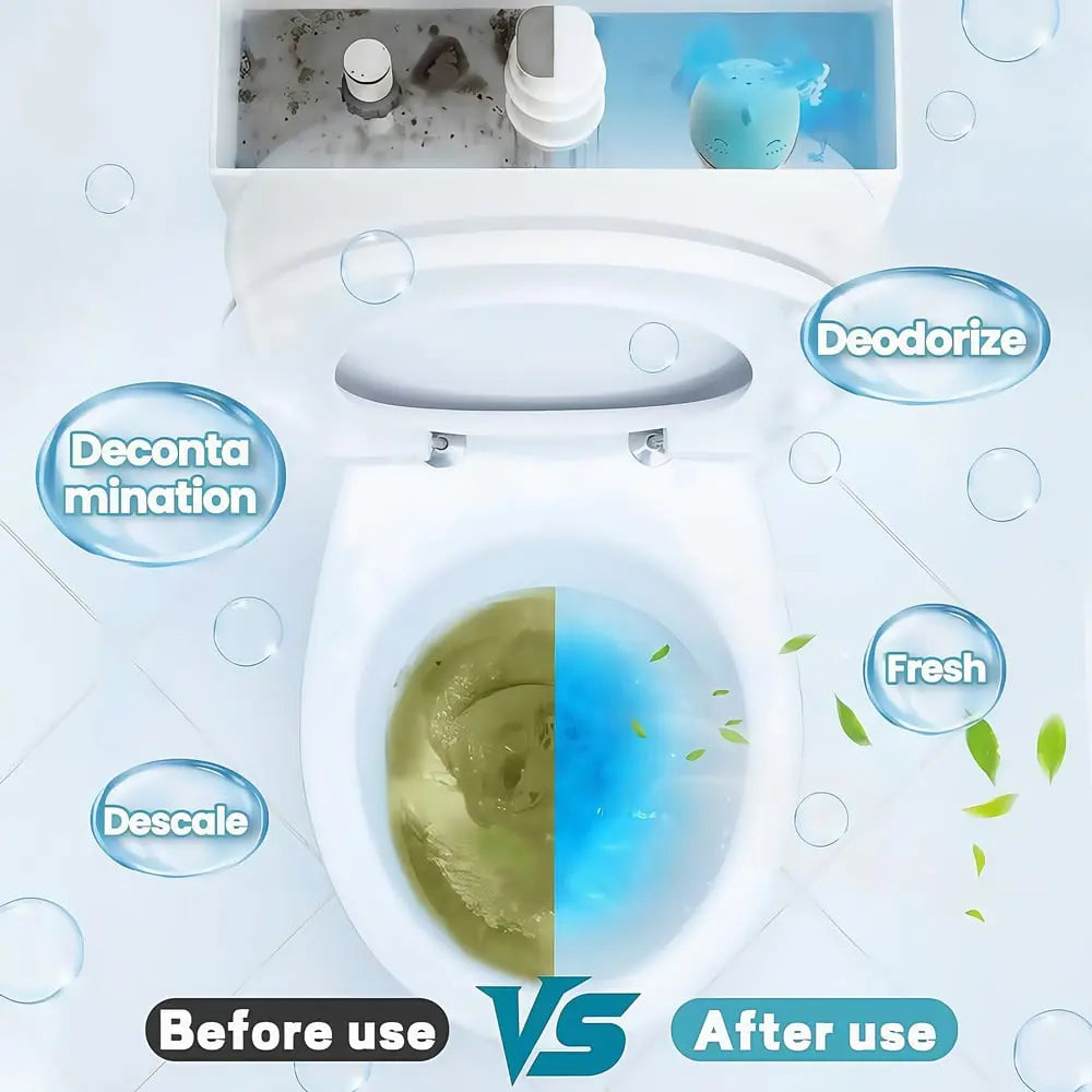 Sikunuo | Dino Toilet Cleaner & Fragrance Stone – Cleans automatically with every flush