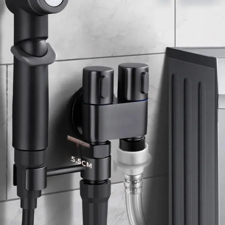 Sikunuo | Double control valve with high-pressure handheld shower set