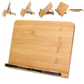 Sikunuo | BookBuddy | Portable Adjustable Book Holder with Drawer and Paper Clips