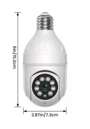 Sikunuo | Wireless HD Camera in Bulb – Complete Control in Your Hands