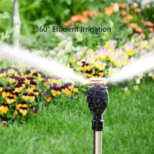 Sikunuo | Redating Tripod Lawn Sprinkler – With Turbo Function & Cooling Spray Mist