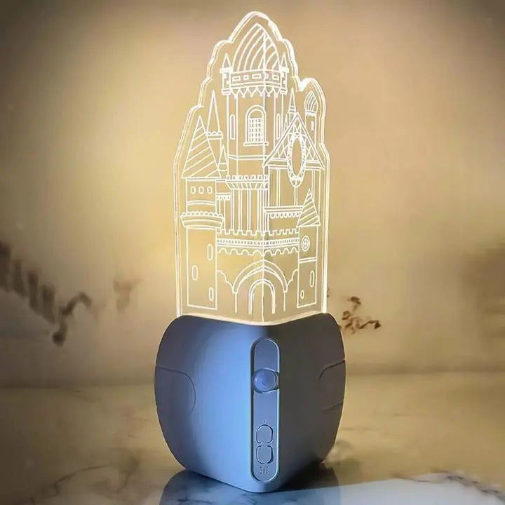 Sikunuo | Corner Night Light with Motion Sensor – Wireless LED Light with Shock PRedection