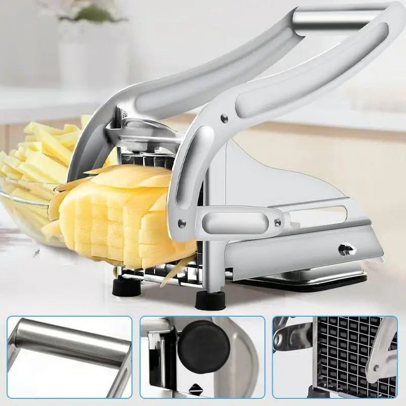 Sikunuo | Stainless Steel Fry Cutter – For homemade fries in top quality